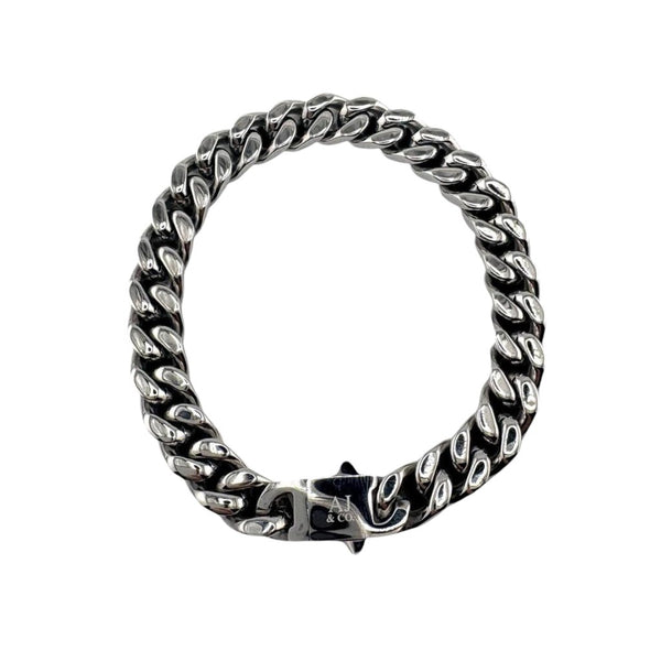 Bracelet Alpha argent – 9 mm | 8"