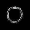 Bracelet Alpha Argent Mat – 8 mm | 8"