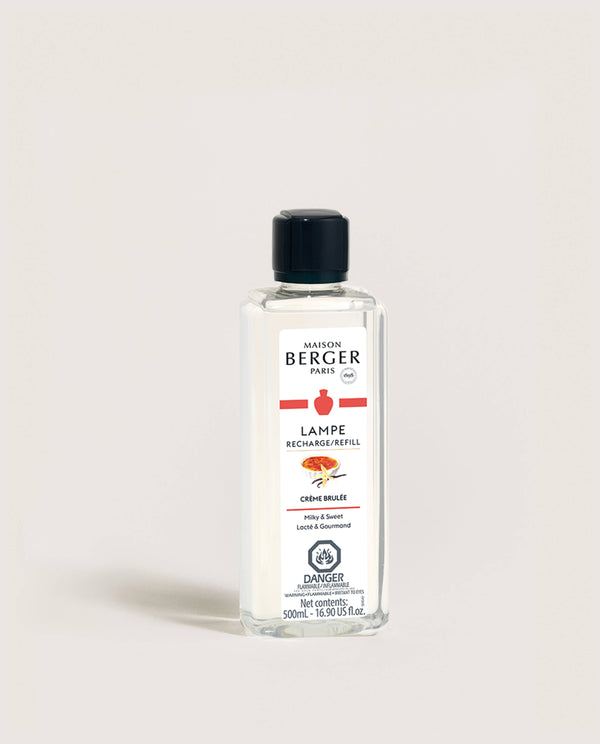 Recharge pour lampe Berger – Crème brûlée – 500 ml – Maison Berger