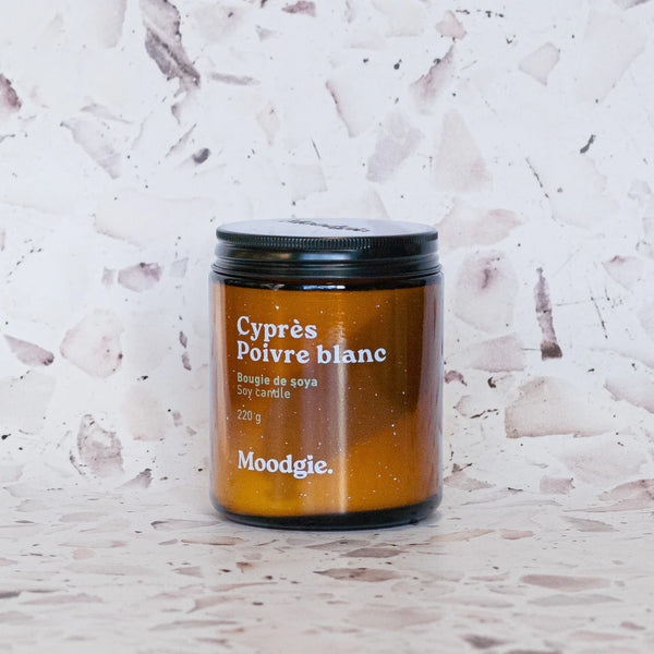 Cypress and White Pepper Candle