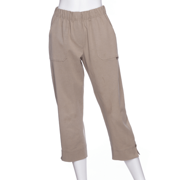 Pantalon ¾ vino