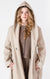 belted hooded coat