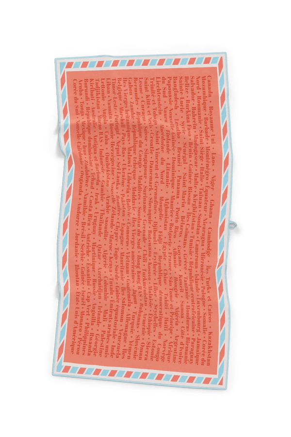 Beach towel - AROUND THE WORLD