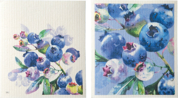 Set of 2 Swedish cloths - Cornflower Collection