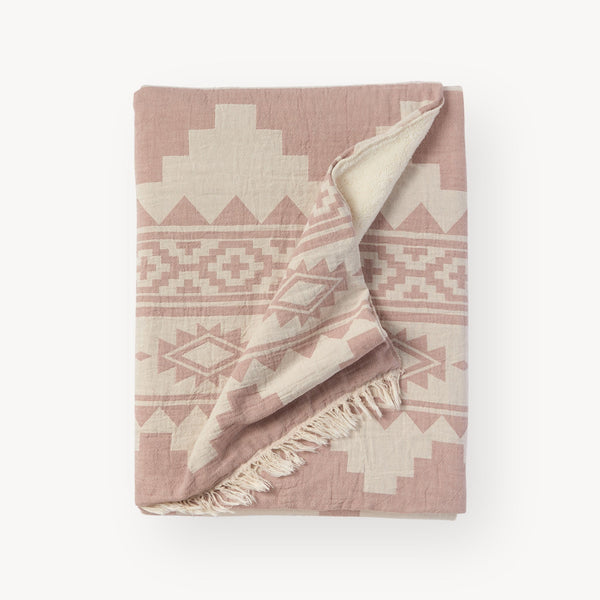 Fleece Lined Throw - Atzi - Shell