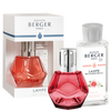 LAMPE BERGER COFFRET PARIS CHIC, GEOMETRIE ROUGE