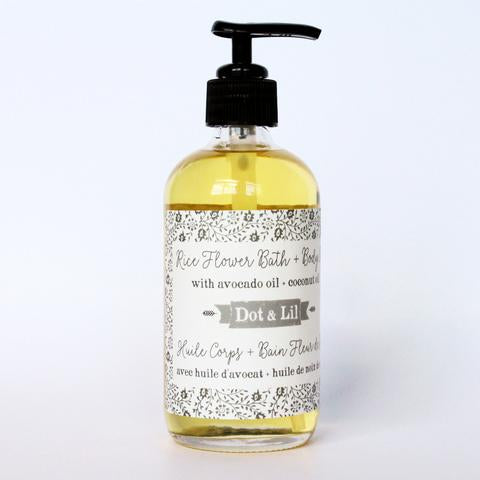 Rice flower oil
