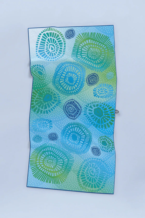 Serviette ''Les tortues de mer'' | Solem | La maison du bleuet