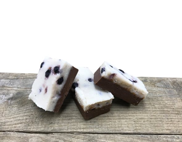 fudge aux bleuets de La Maison du Bleuet