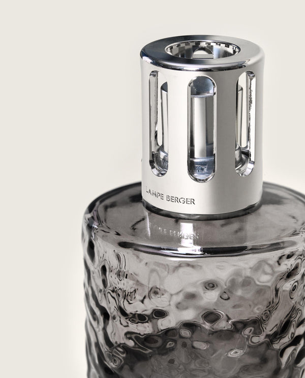 Coffret lampe Berger Mirage noire – Terre sauvage – Maison Berger