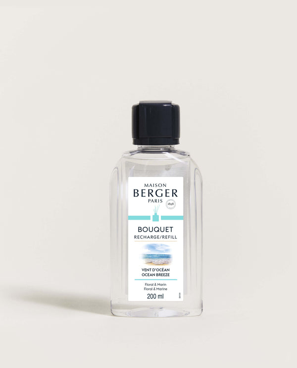 Recharge pour bouquet parfumé – Vent d’océan – Maison Berger