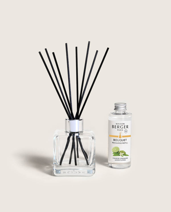 Bouquet parfumé Cube – Fleur de citronnier – Maison Berger