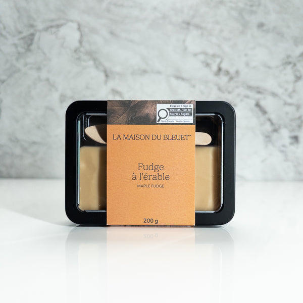 Boite de fudge a l'érable