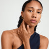 DUNE gold-plated earrings