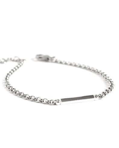 wellDunn - Bracelet Barrie argent