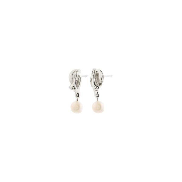 STARLIGHTpearl earrings silver-plated