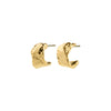 INSTANT boucles d’oreilles plaqué or
