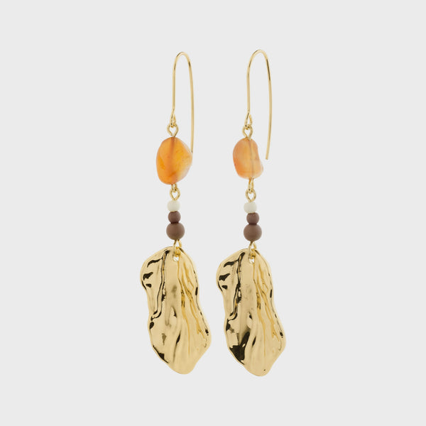 ECLIPSE earrings gold- plated