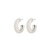 PHASE small créoless plaqué argent