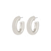 PHASE large créoless plaqué argent