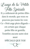 Épinglette Ange : Petit Fille Spéciale