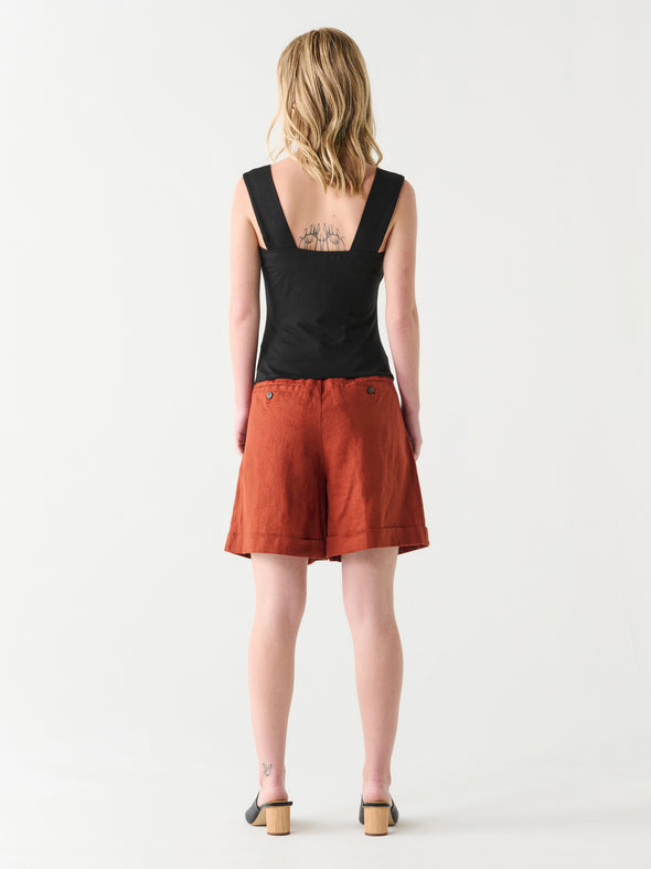 Camisole col carré noir