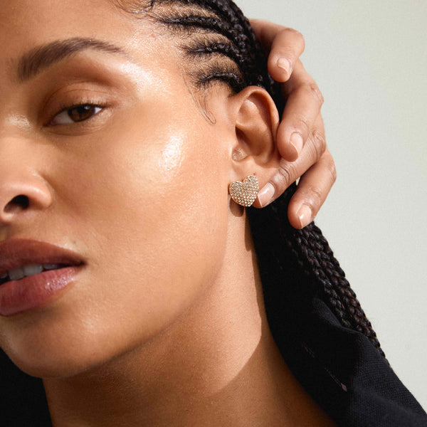 DUNEearrings silver- plated