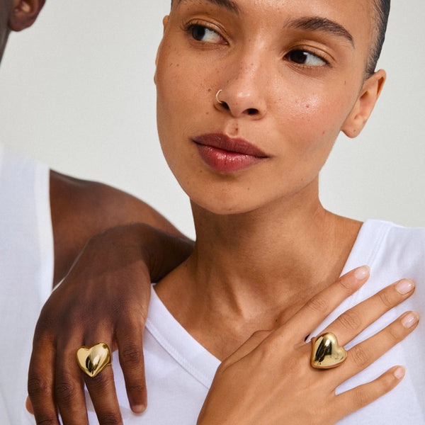 ANNEMETTEring gold-plated