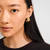 DAMIA boucles d’oreilles plaqué or