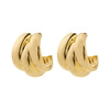 DAMIA boucles d’oreilles plaqué or