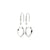 Boucles d'oreilles MORIN argent