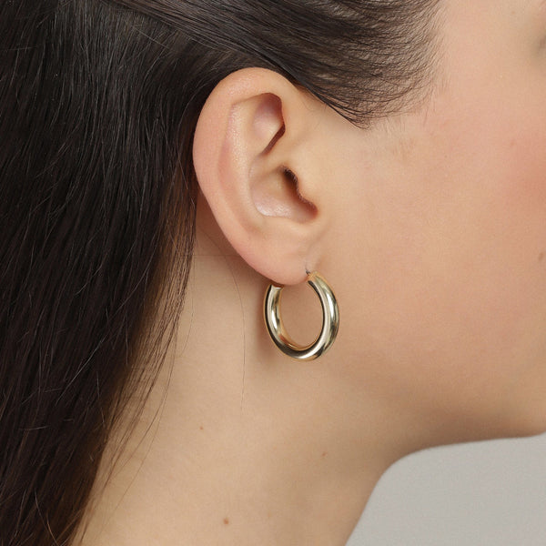 MADDIE chunky anneaux boucles d'oreille