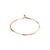 ALISONbracelet rose, gold-plated