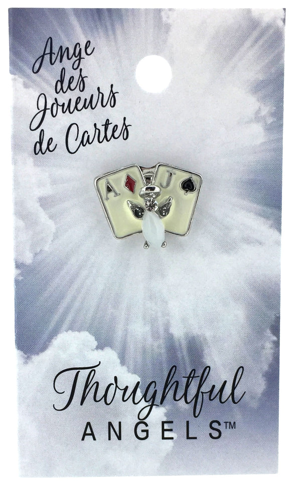 Angel Pin: CARD PLAYERS