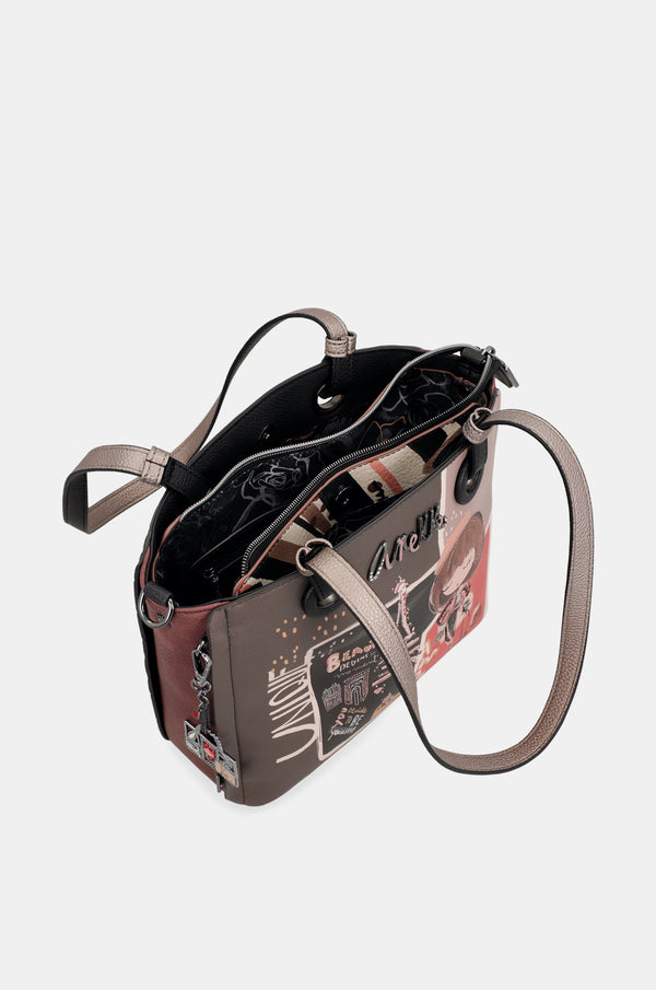 Sac cabas Anekke Mademoiselle – intérieur et rangements