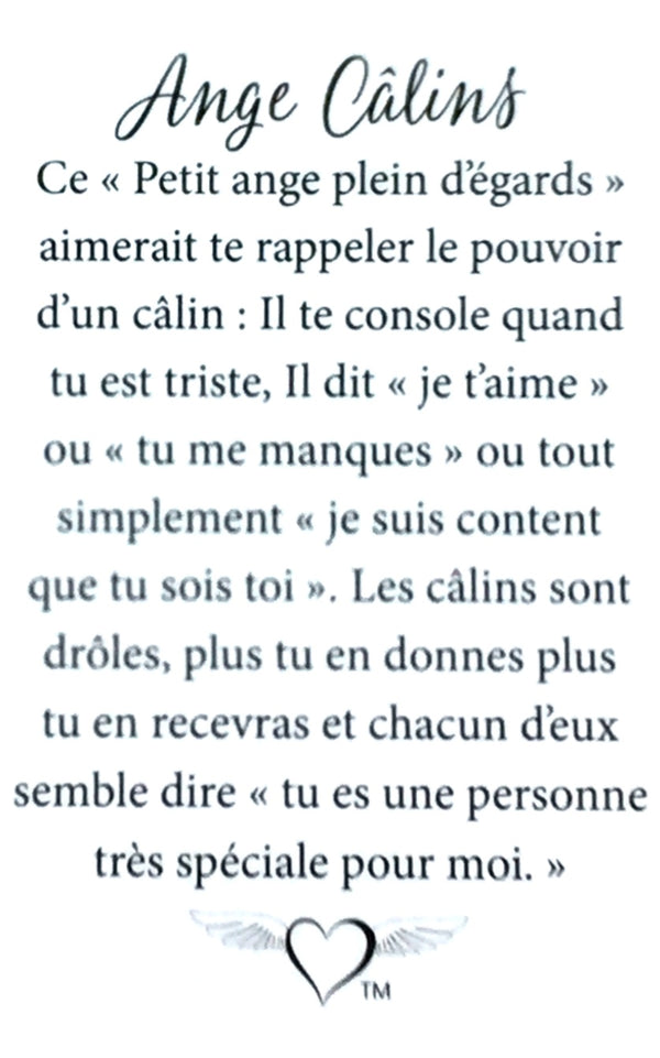 Épinglette Ange : Câlin