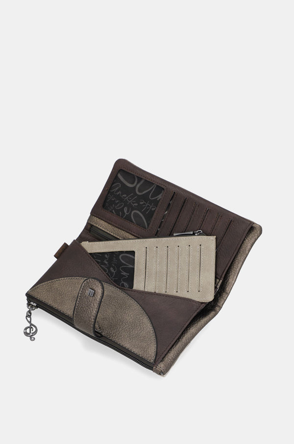 Portefeuille souple RFID Anekke Orchestra – Porte-cartes amovible – intérieur et porte-cartes amovible
