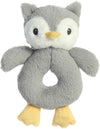 Plush rattle - Owl