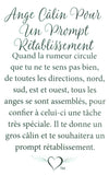 Épinglette Ange : Câlin pour un Prompt Rétablissement