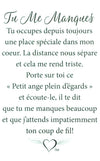 Épinglette Ange : Tu Me Manques