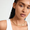 KIRA recycled necklace gold- plated