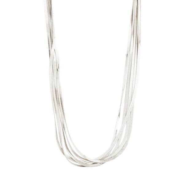 KIRA recycled necklace silver-plated