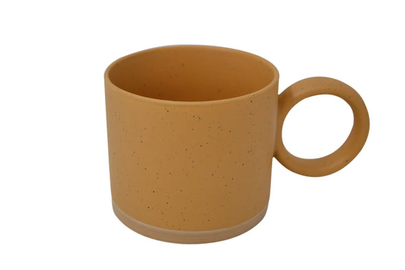 Tasse poignée ronde nude