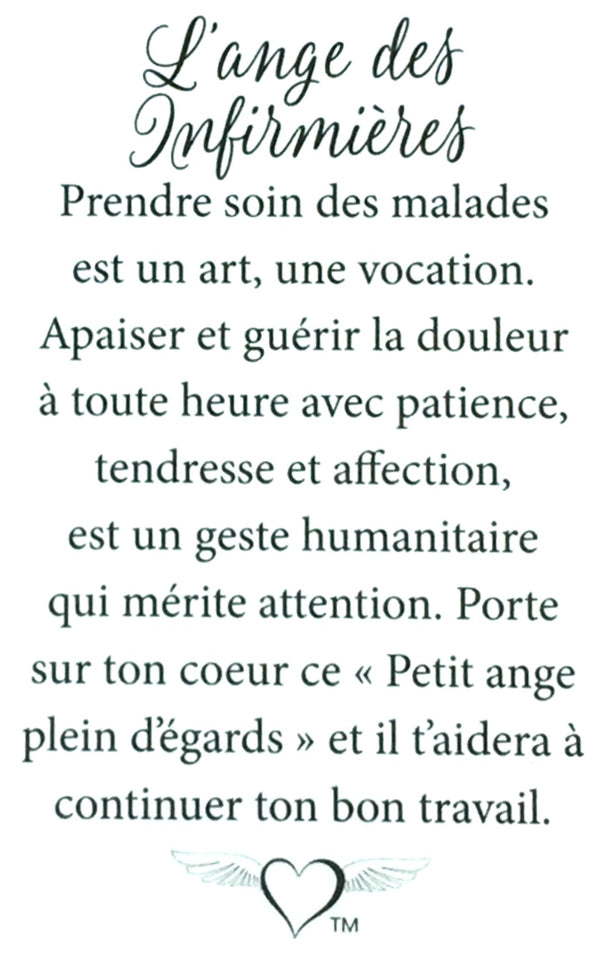 Épinglette Ange : Infirmières
