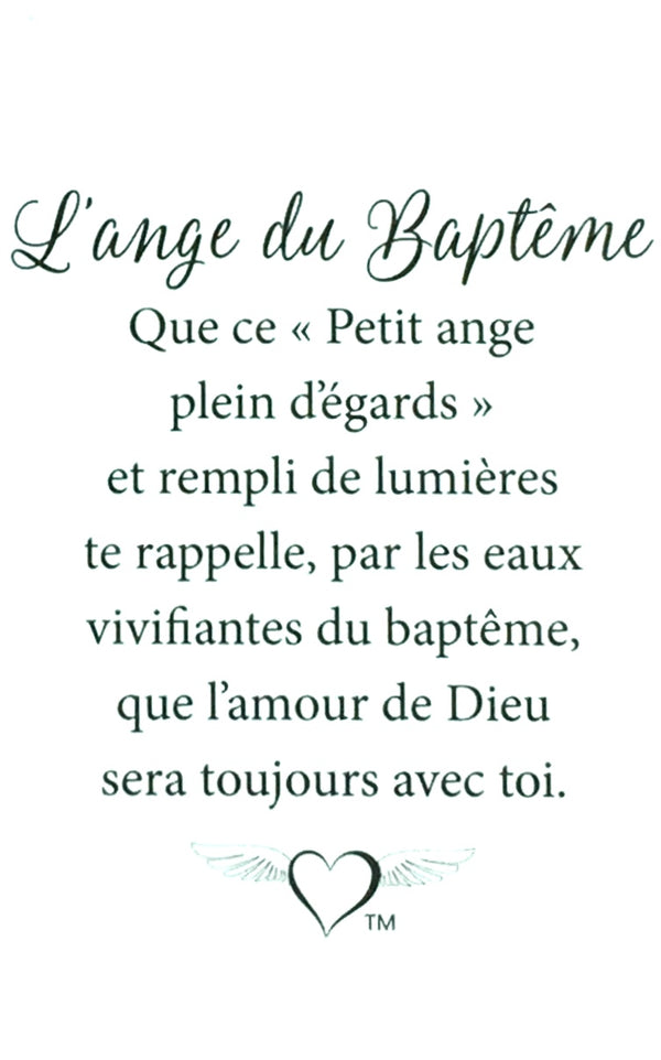 Épinglette : Ange du baptême