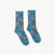 Chaussettes Épaisses en Alpaga – Motif – Bouquet