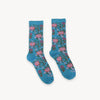 Chaussettes Épaisses en Alpaga – Motif – Bouquet