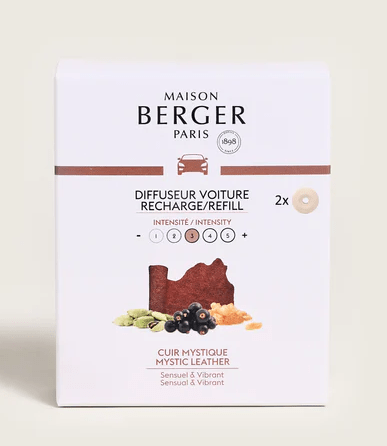 Recharges diffuseur voiture Cuir Mystique