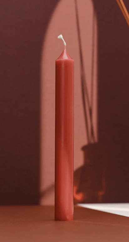 Bougie droite Brun fauve