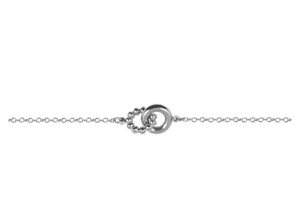 Bracelet Duet Beads argent